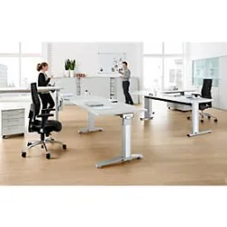 Schäfer Shop Pure Verkürzter Tischfuss PLANOVA BASIC, weiss