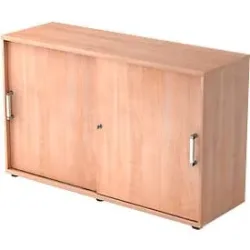 Hammerbacher Schiebetürenschrank 2FH CE Walnuss 1.200 x 400 x 748 mm