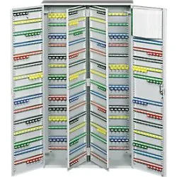 Schlüsselschrank , lichtgrau, für 780 Schlüssel