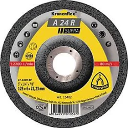 Schruppscheibe A 24 R Supra D180xS8mm gekr.STA Bohr.22,23mm KLINGSPOR, 10 Stück