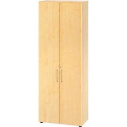 Hammerbacher Schrank V968T6/3/3/BS Ahorn 80 x 42 x 215,4 cm