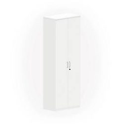 Schrank NEVADA, B 800 x T 445 x H 2225 mm, weiss