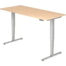 Hammerbacher Sitz-Stehschreibtisch XDSM Ahorn 1.800 x 800 x 635 mm