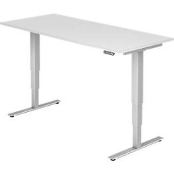 Hammerbacher Sitz-Stehschreibtisch XDSM Weiß 1.800 x 800 x 635 mm
