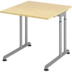 Schreibtisch Office Holz 80 cm - Farbe: Ahorn - Material: Holzwerkstoff - Schreibtisch