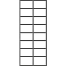 Schubladen-Einteilung SE 5182, Sechzehntel-Teilung, T500xB112xH206mm
