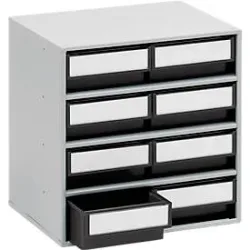 Schubladenmagazin 0830 ESD, 8 Schubladen