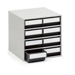 Schubladenmagazin 0840 ESD, 8 Schubladen