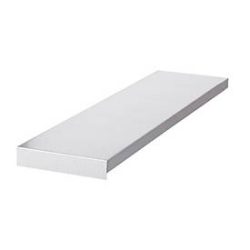Schulte Lagertechnik Stahlpaneel für Palettenregale, Stärke 1,5 mm, B 325 x H 40 mm, für Regaltiefe 1100 mm, verzinkt, bis 320 kg