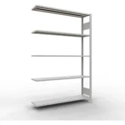SCHULTE Lagertechnik - Stecks.Anbaur. mit Längenriegel - 2000x1300x300 mm, Typ 150 kg