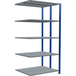SCHULTE Lagertechnik - Stecks.Doppelanbaur. Typ 250 kg - 2000x1000x2x400 mm, 10 Böden