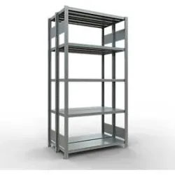 SCHULTE Lagertechnik - Stecks.Doppelgrundr. Typ 250 kg - 2000x1000x2x300 mm, 10 Böden