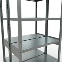 SCHULTE Lagertechnik - Stecks.Doppelgrundr. Typ 250 kg - 2500x1000x2x400 mm, 12 Böden