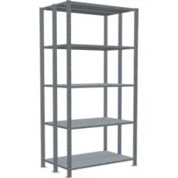SCHULTE Lagertechnik - Stecks.Doppelgrundregal Typ 150 - 2000x1000x300 mm verz. 2x5 Böden