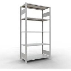 SCHULTE Lagertechnik - Stecks.Grundr.mit Längenriegel - 2000x1000x500 mm, Typ 150 kg