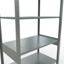 SCHULTE Lagertechnik - Stecks.Grundr.mit Längenriegel - 2500x1000x600 mm, Typ 150 kg