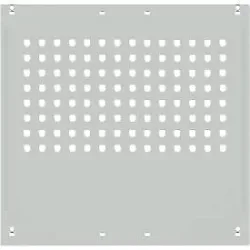 Seitenblende, f. Arbeitstische Universal Spezial/Ergo, f. Tiefe 800 mm, B 592 x H 628, lichtgrau RAL 7035