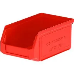 Sichtlagerkasten LF 211, Kunststoff, 0,9 l, rot