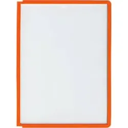 Sichttafeln A4, 5 Stück, orange