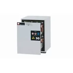 Sicherheits-Unterbauschrank Typ 90 asecos UB-S-90, Schublade, Front Lichtgrau, B 593 x T 600 x H 800 mm