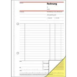 sigel® Rechnungsbuch SD031, DIN A5 hoch, 2 x 40 Blatt, selbstdurchschreibend