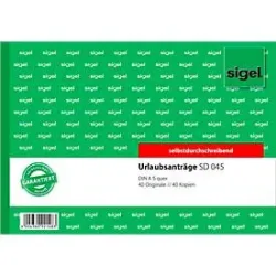 Sigel Urlaubsantrag SD045 DIN A5