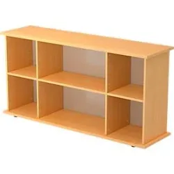 Sideboard Office Braun Holz 166.1 cm 44.8 cm 84 cm - Farbe: buche - Material: Holzwerkstoff - Sideboard