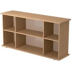 Sideboard Office Braun Holz 166.1 cm 44.8 cm 84 cm - Farbe: Nussbaum - Material: Holzwerkstoff - Sideboard