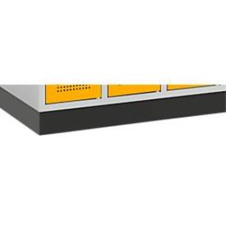 Sockel, schwarz, 1230 mm breit