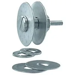 Spannschaft MN-AC f.Grobreinigungsscheiben Schaft-D.6mm