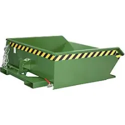 Späne-Behälter Bauer SMGU 460, öl- & wasserdicht verschweisst, 460l, grün