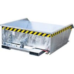 Späne-Behälter Bauer SMGU 460, öl- & wasserdicht verschweisst, 460l, verzinkt