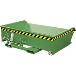 Späne-Behälter Bauer SMGU 610, öl- & wasserdicht verschweisst, 610 l, grün