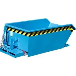 Späne-Behälter Bauer SMGU 230, öl- & wasserdicht verschweisst, 230 l, blau