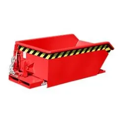 Späne-Behälter Bauer SMGU 230, öl- & wasserdicht verschweisst, 230 l, rot