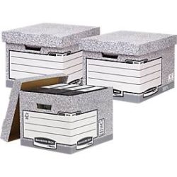 Sparset Fellowes Archivboxen Bankers Box®, 20 Stück + gratis 10 Stück