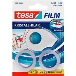 tesa Klebeband-Abroller 58232-00 Blau, Pink, Weiß Rollenbreite (max.): 19 mm Rollenlänge (max.) 10 m