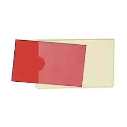DURABLE Selbstklebende Taschen Pocketfix A5 hoch Transparent PVC 90 mm 25 Stück