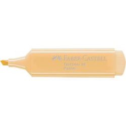 Textmarker von FABER-CASTELL, pastellvanille, 10 Stück