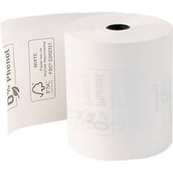 EXACOMPTA Rolle Thermo Papier 10Stk. 43818E 80x80mmx76m f&uuml;r Kasse