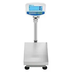 Tisch-Kontrollwaage ae ADAM GBK-Plus 32, ungeeicht, Ablesbarkeit 1 g/Wägebereich bis 32 kg, RS-232, Netz- und Akkubetrieb, Plattform B 300 x T 400 mm