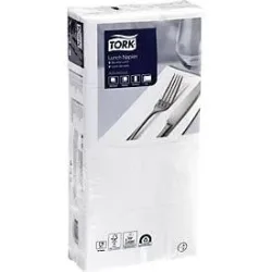 Tork® Servietten Soft Advanced 477402, 2-lagig, 1/8 Falz, geprägt, FSC®-Papier, weiss, 10 x 200 Stück