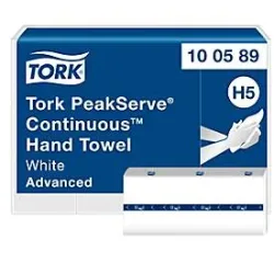 Tork Peakserve Papierhandtücher H5 2-lagig 20,1 x 22,5 cm 12 Stück à 270 Blatt