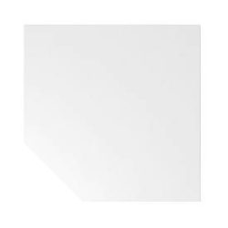 Anbautisch Office Weiss Holz 120 cm - Material: Holzwerkstoff - Anbautisch