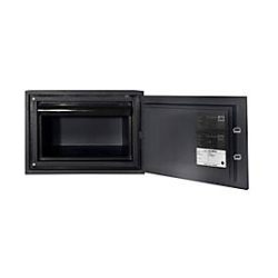 Tresor FRS 32, Feuerwiderstand LFS 60P nach EN 15659, Sicherheitsstufe S 2, Elektronikschloss & Schlüsselverriegelung, 1 Ausziehboden, B 445 x T 425 x H 315 mm, graphitgrau RAL 7024