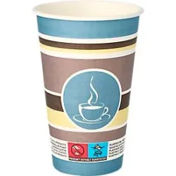 PAPSTAR Pappbecher Starpak 300 ml Mehrfarbig 50 Stück