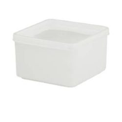 Hünersdorff 910100 Dose lebensmittelgeeignet (L x B x H) 103 x 103 x 64 mm Natur 1 St.