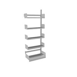 Variabo Freiarmregal, Anbaufeld, einseitig, 250 mm Fachbodentiefe, 750 x 2000 mm