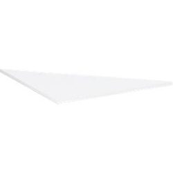 Verkettungsplatte 90° PALENQUE, B 800 x T 800 mm, weiss