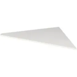 Verkettungsplatte Toledo, für Schreibtische, 90°-Winkel, B 850 x T 850 mm, weiss